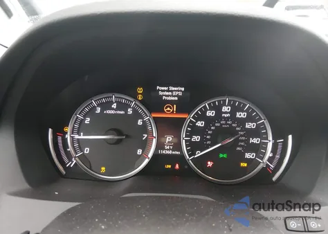 2014 Acura Mdx Technology Package from USA, damaged, VIN 5FRYD4H44EB034259